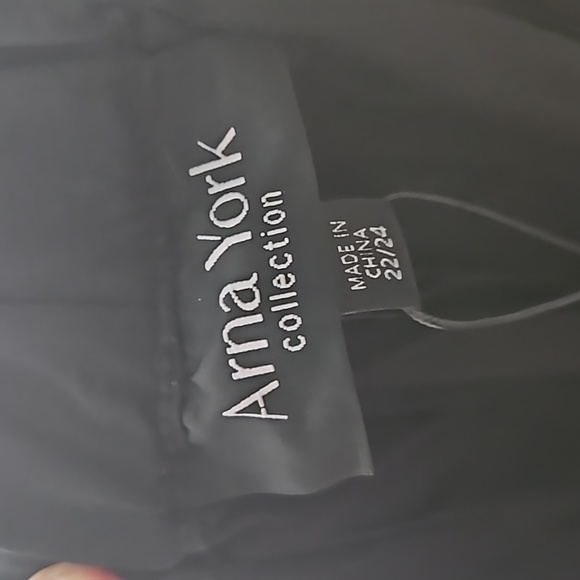 NWT Arna York light weight Shiloh black pants 22/24 #b644 - Picture 3 of 9
